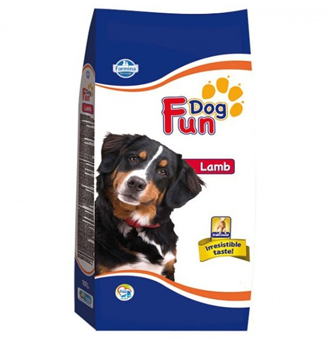 

Farmina Fun Dog сухой корм для взрослых собак всех пород, ягненок (10 кг)