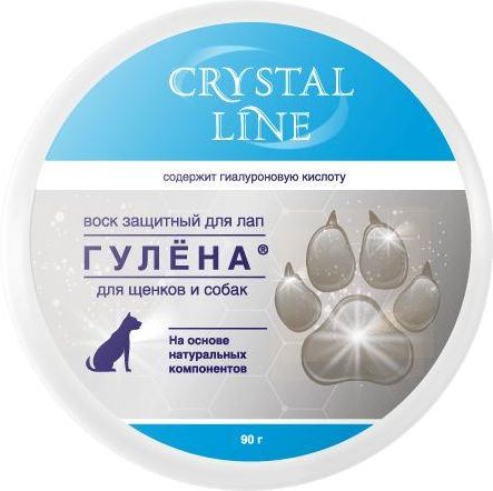 Crystal Line Гулена защитный воск для лап собак (90 г)