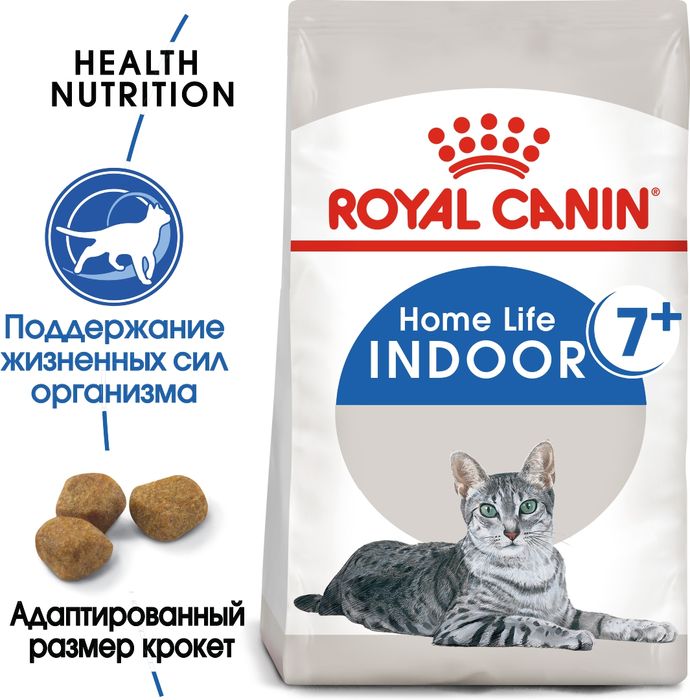 

Royal Canin Indoor +7 сухой корм для кошек старше 7 лет (1,5 кг)