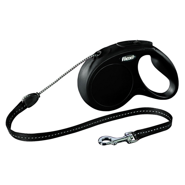 

Flexi New Classic рулетка для собак до трос (M), Черный
