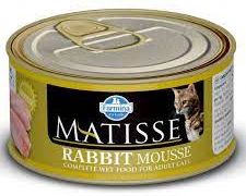 

Farmina Matisse консервированный корм для кошек, мусс кролик (85 г)