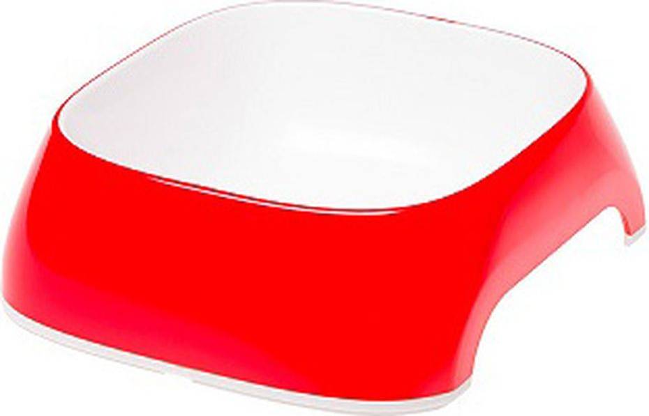 

Ferplast GLAM SMALL миска для кошек и собак пластик красный (400 мл)