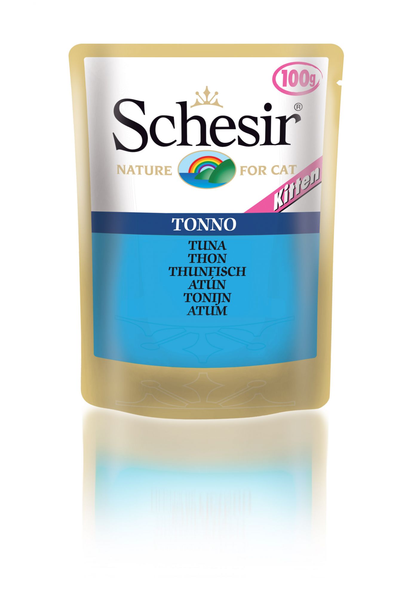 

Schesir влажный корм для котят с тунцом (100 г)