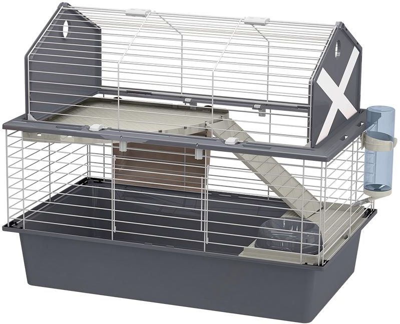 

Ferplast Barn 80 клетка для кроликов (78х48х65 см), Серый