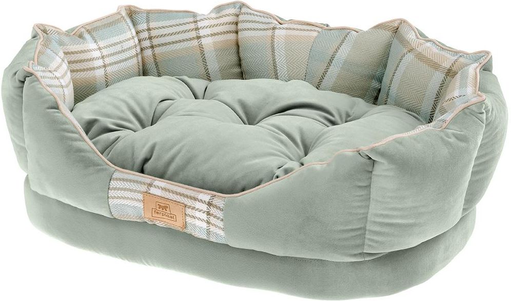 

Ferplast Charles 60 софа для животных, с двухсторонней подушкой (Синий)