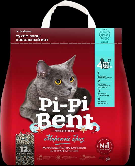 

Pi-Pi-Bent Pi-Pi Bent Морской бриз наполнитель для туалета комкующийся (5 кг)