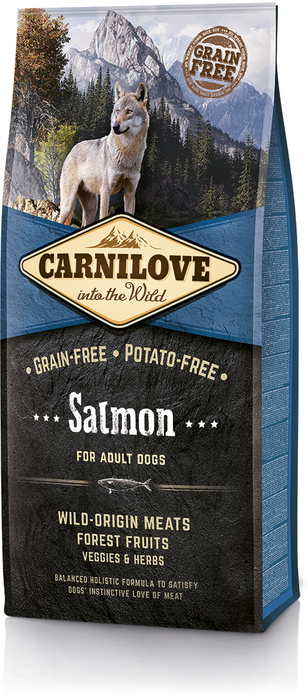 

Carnilove сухой корм для взрослых собак всех пород, лосось (12 кг)