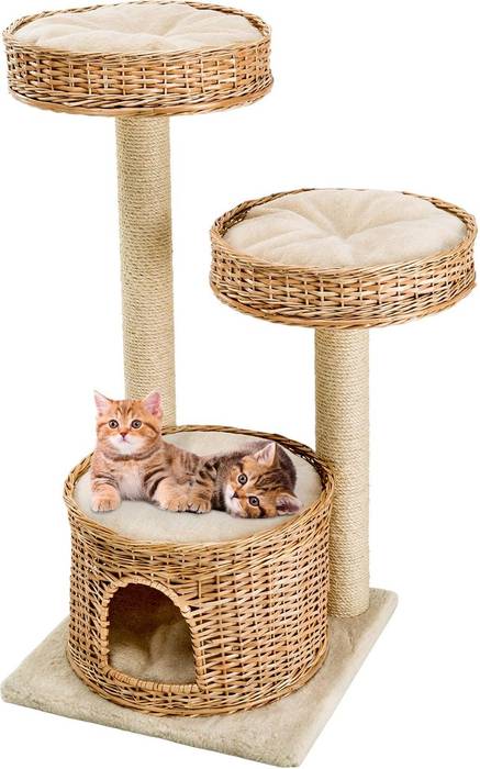 

Ferplast спально-игровой комплекс AMIR для кошек (50х50х102 см)