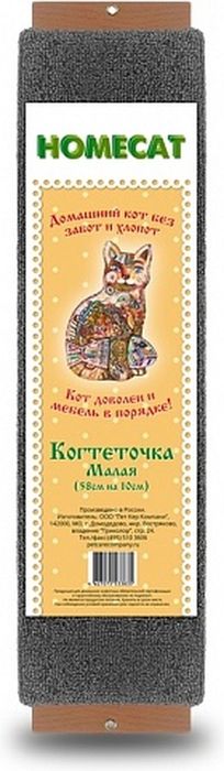 

Homecat когтеточка для кошек высокая, коричневый (70х14 см)