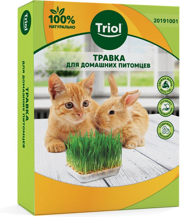 

Triol травка для животных (70 г)