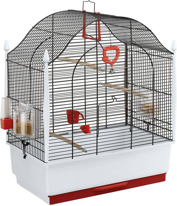 

Ferplast клетка для птиц VILLA черная (50х31х63 см)