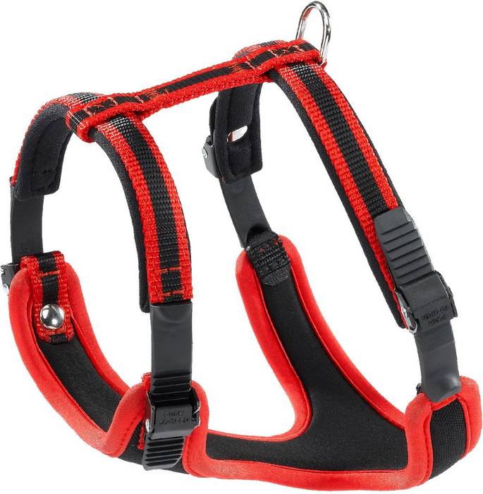 

Ferplast шлейка ERGOCOMFORT P S, 46-56 см (красный)