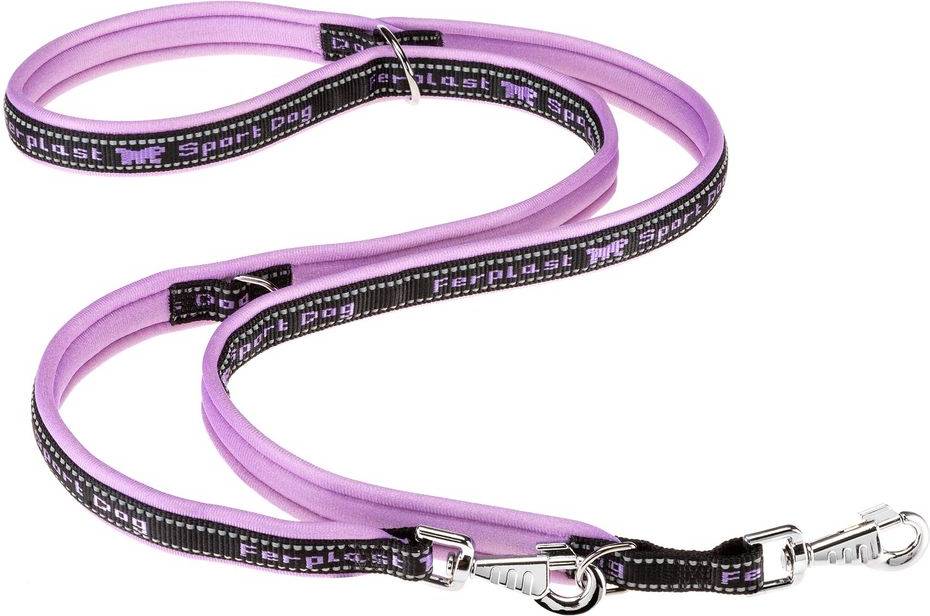 

Ferplast поводок-перестежка SPORT DOG MATIC GA15/200 (сиреневый, 200 см)