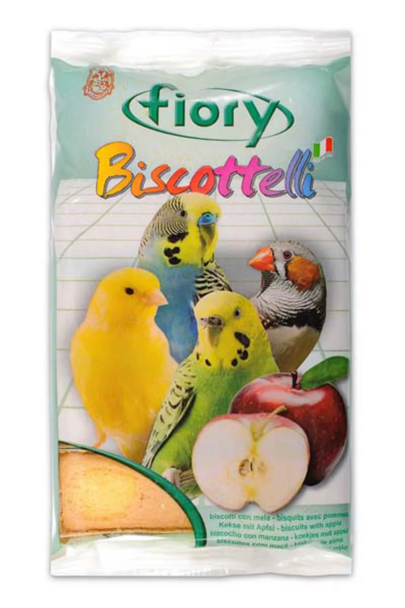 

Fiory лакомство бисквиты для птиц с яблоком (30 г)