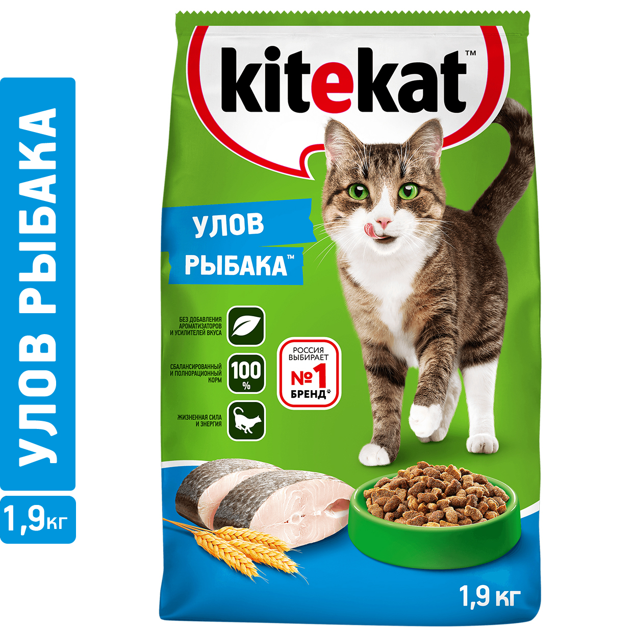 

Kitekat Улов рыбака сухой корм для кошек (350 г)