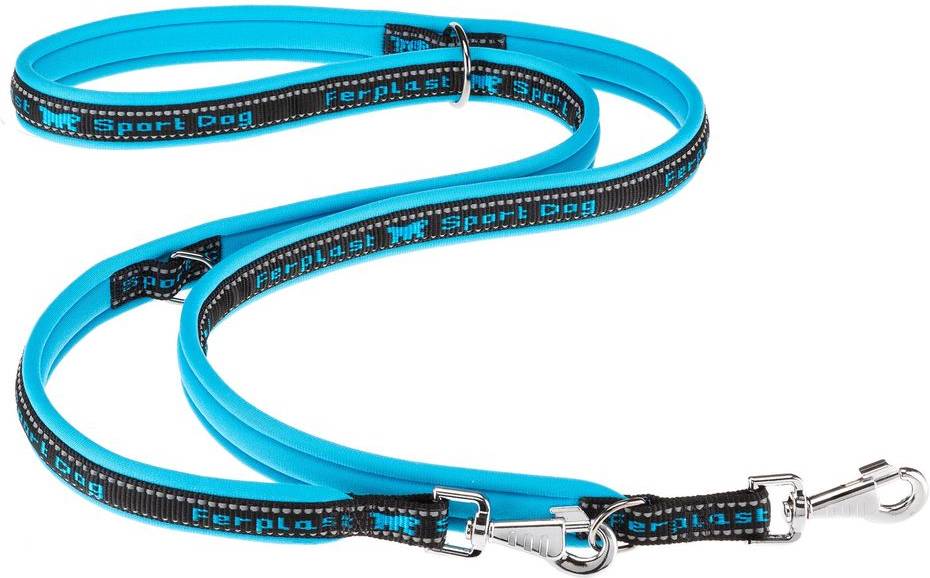 

Ferplast поводок-перестежка SPORT DOG MATIC GA20/200 (голубой, 200 см)