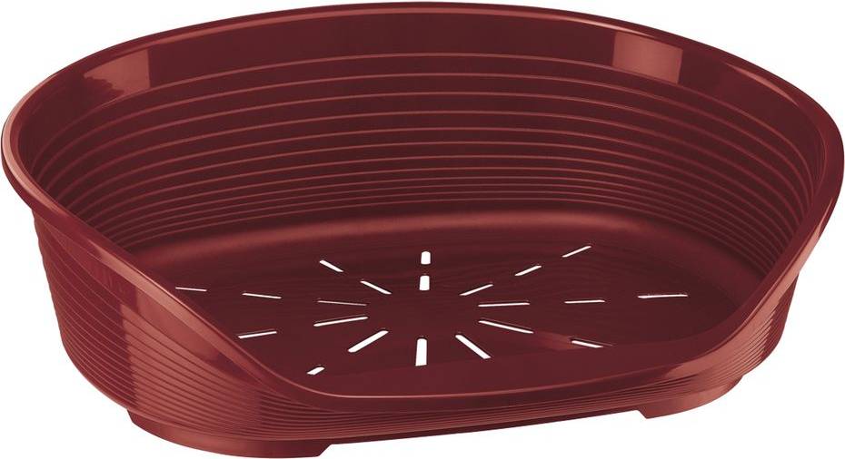 

Ferplast лежак для собак SIESTA DELUXE 4 (бордовый, 61х45х21 см)