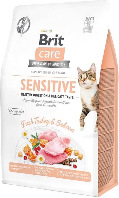 

Brit Care корм для кошек с чувствительным пищеварением (400 г)