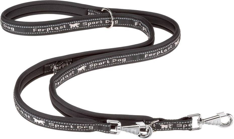 

Ferplast поводок-перестежка SPORT DOG MATIC GA15/200 (серый, 200 см)