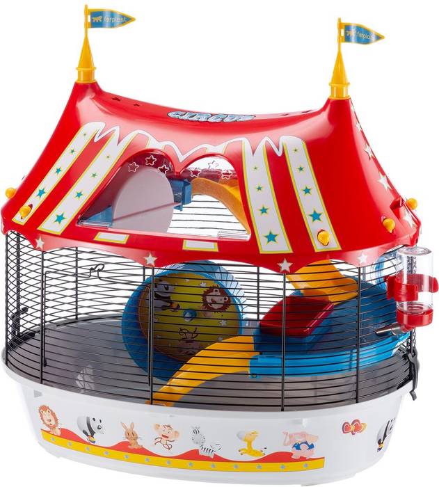 

Ferplast модульная клетка CIRCUS FUN для хомяков (49х34х42 см)