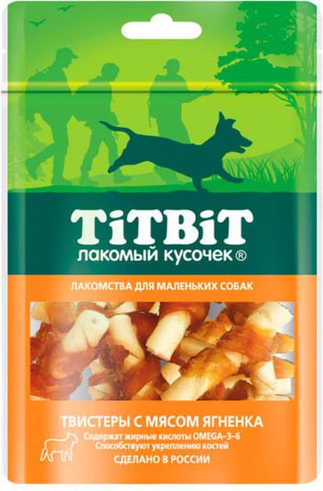 

Titbit Строганина Из Мяса Утки лакомство для собак (50 г)