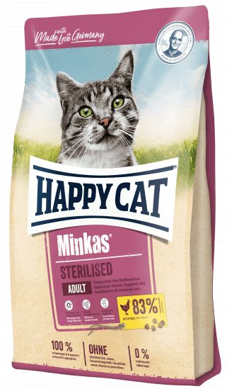 

Happy Cat сухой корм для взрослых стерилизованных кошек всех пород, птица (10 кг)