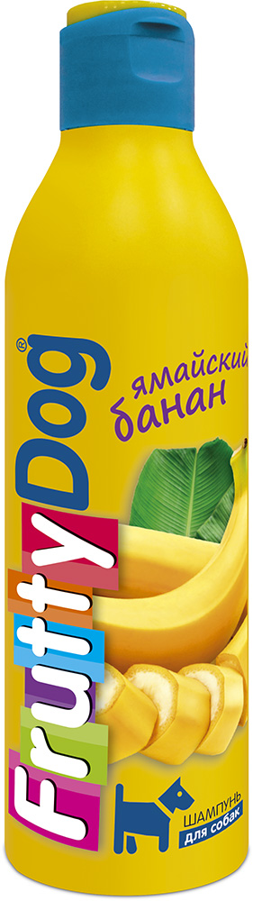 

АВЗ Frutty Dog Ямайский банан шампунь для собак (250 мл)