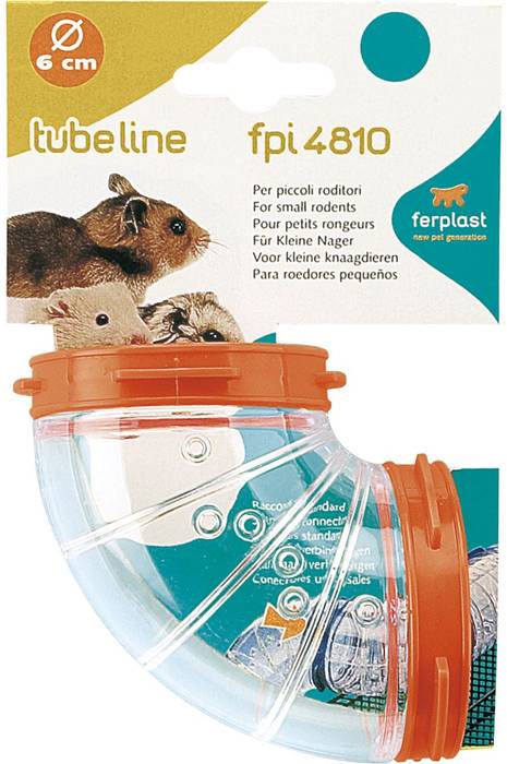 

Ferplast труба-изгиб TUBE для хомяков (оранжевая)