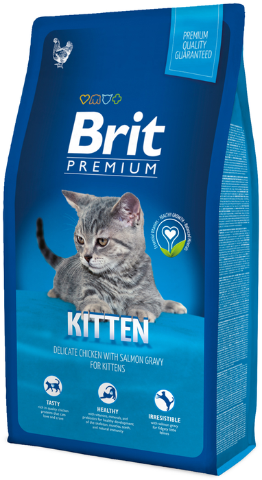 

Brit Premium сухой корм для котят всех пород с курицей (8 кг)