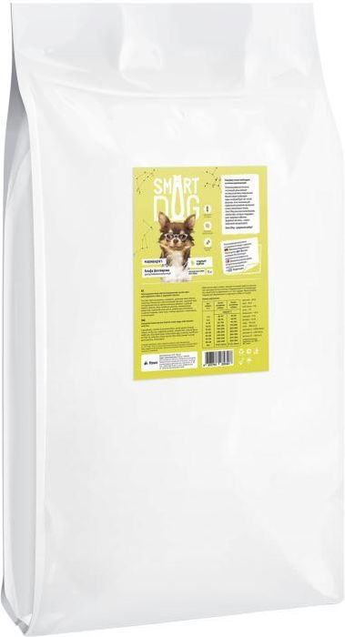 

Smart Dog корм для собак, курица, с рисом (12 кг)