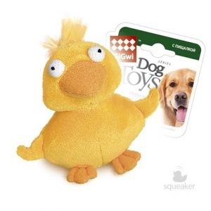 

GiGwi игрушка утка с пищалкой (11 см)