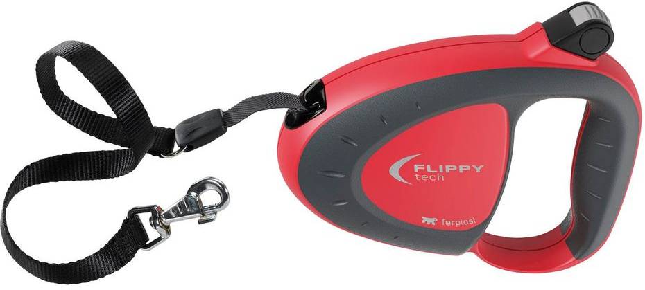 

Ferplast рулетка FLIPPY S, лента, 12кг (красная, 3 м)