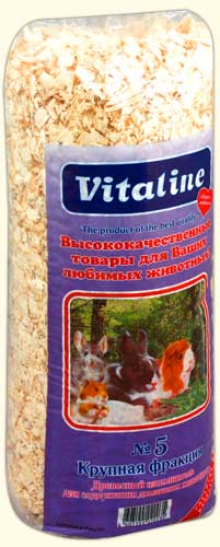 Vitaline опилки №5 крупная фракция для грызунов (600 г)