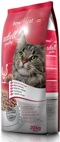 

Bewi Cat корм для взрослых кошек всех пород (20 кг)
