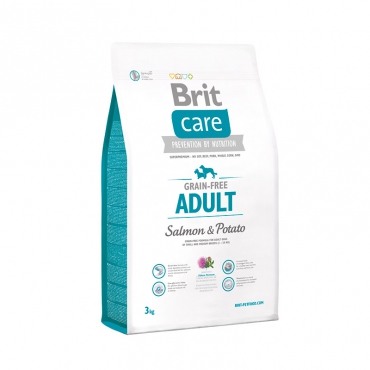 

Brit Care Adult сухой корм для собак с лососем (1 кг)