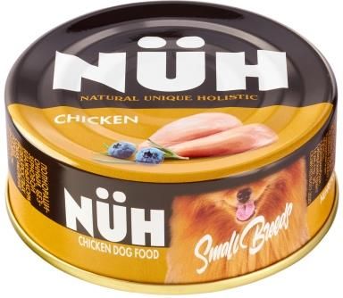 

NUH влажный корм для собак малых пород, беззерновой, цыпленок (100 г)