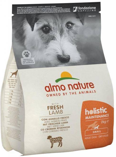 

Almo Nature корм для собак мелких пород Holistic, ягненок (2 кг)