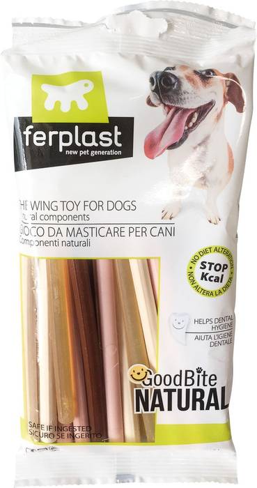 

Ferplast игрушка-кость GoodBite FAMILYPACK STICK, упаковка (20 шт)