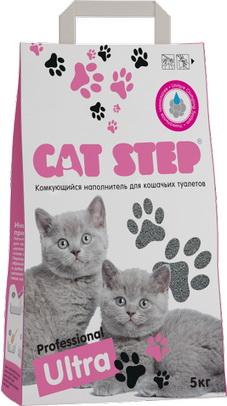 

Cat Step Professional наполнитель комкующийся Ultra (5 кг)