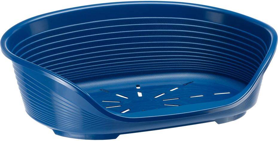 

Ferplast лежак для собак SIESTA DELUXE 8 (синий, 82х59х25 см)