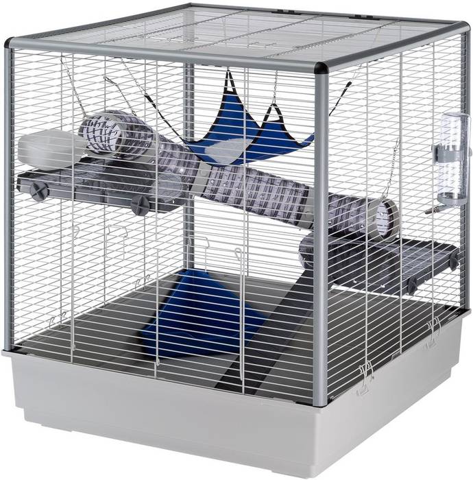 

Ferplast клетка FURET XL для хорьков, серая (80х75х86 см)