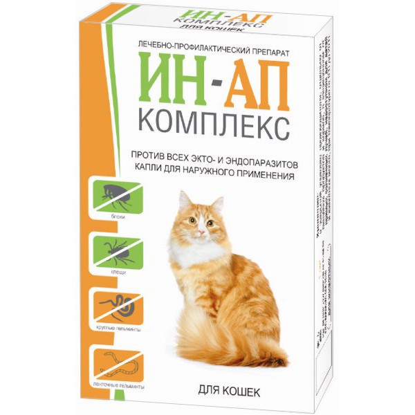 Ин Ап Комплекс Для Кошек Инструкция Цена