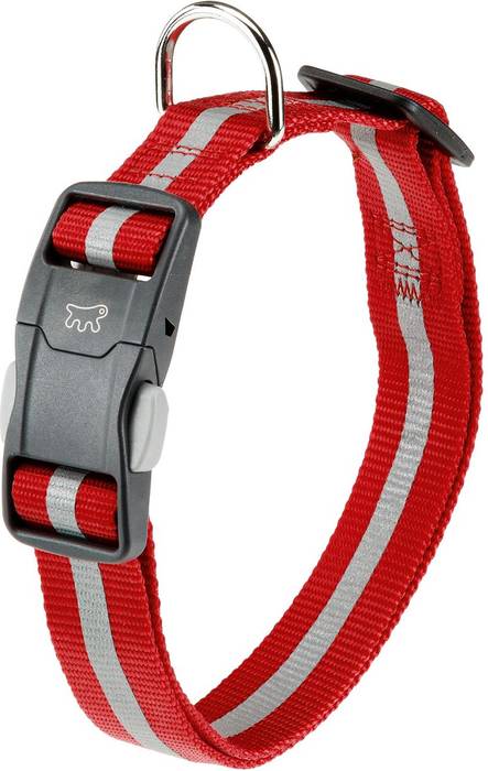 

Ferplast ошейник CLUB REFLEX C25/70, со светоотражающей полоской (красный, 70 см)