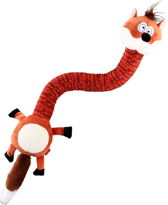 

GiGwi Crunchy Neck игрушка для собак, лиса с пищалкой с хрустящей шеей (40 см)