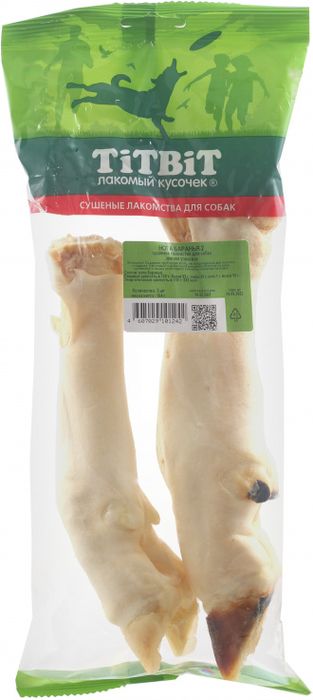 

TiTBiT лакомство для собак, нога баранья 2 (мягкая упаковка) (130 г)