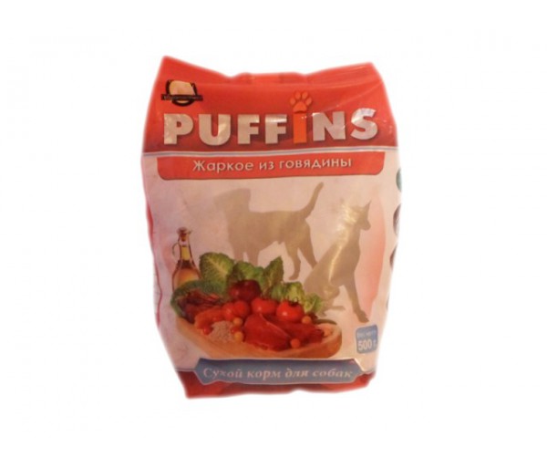 

Puffins сухой корм для собаки жаркое из говядины (15 кг)