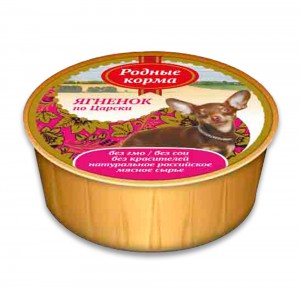 

Родные корма влажный корм для собак с ягненком по царски (125 г)