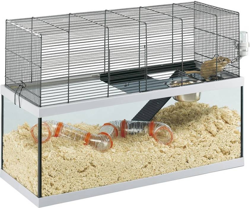 

Ferplast клетка-террариум GABRY 80 для песчанок (79х30х51 см)