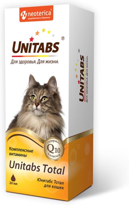 Unitabs Total витаминный комплекс для кошек (20 мл)