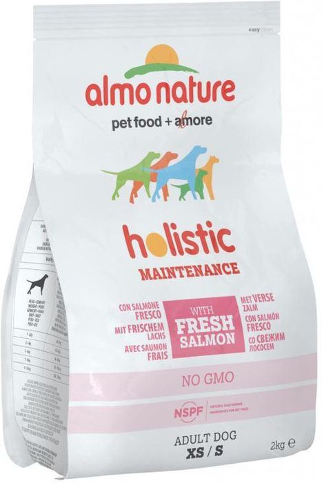 

Almo Nature корм для собак мелких пород Holistic, лосось (2 кг)